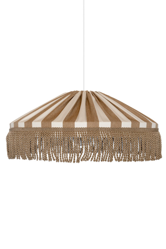 Alde & Lind utomhustaklampa - Capri D50 frans taupe/vit