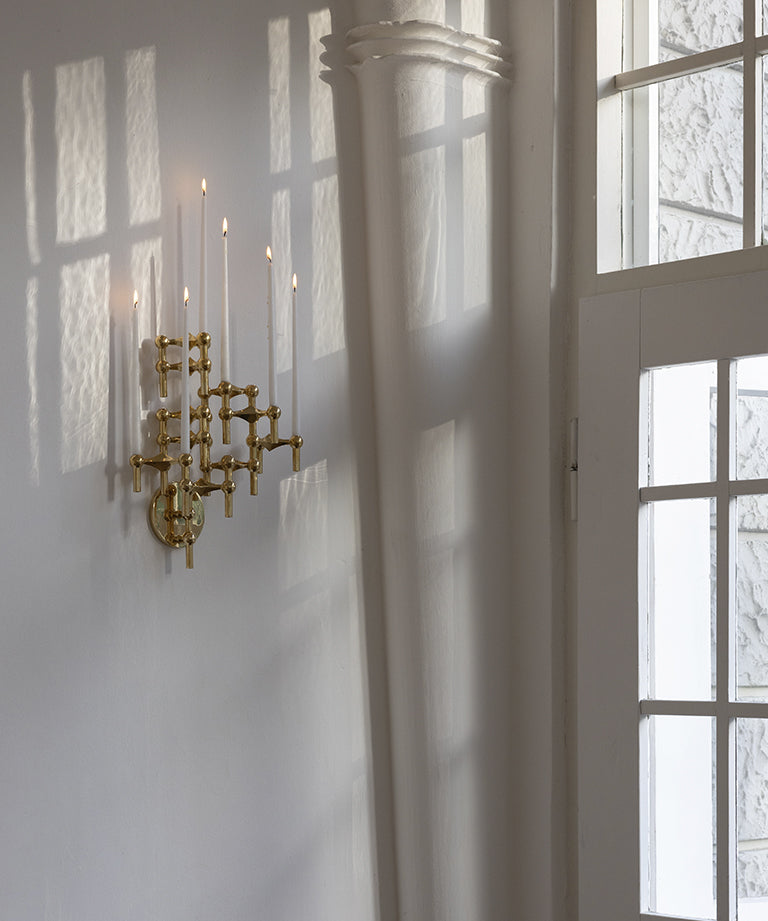 Stoff Nagel Wallhanger Brass