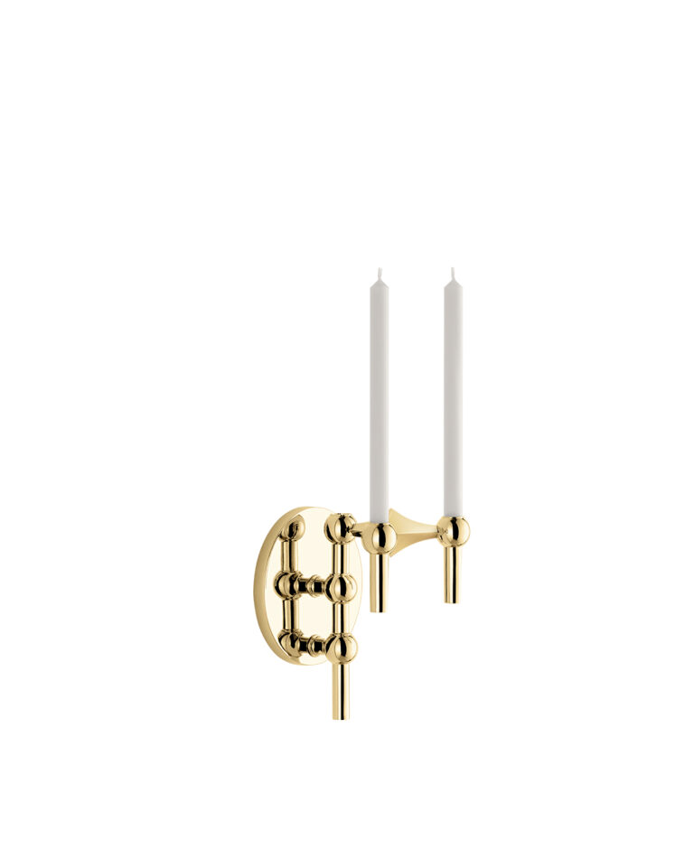 Stoff Nagel Wallhanger Brass